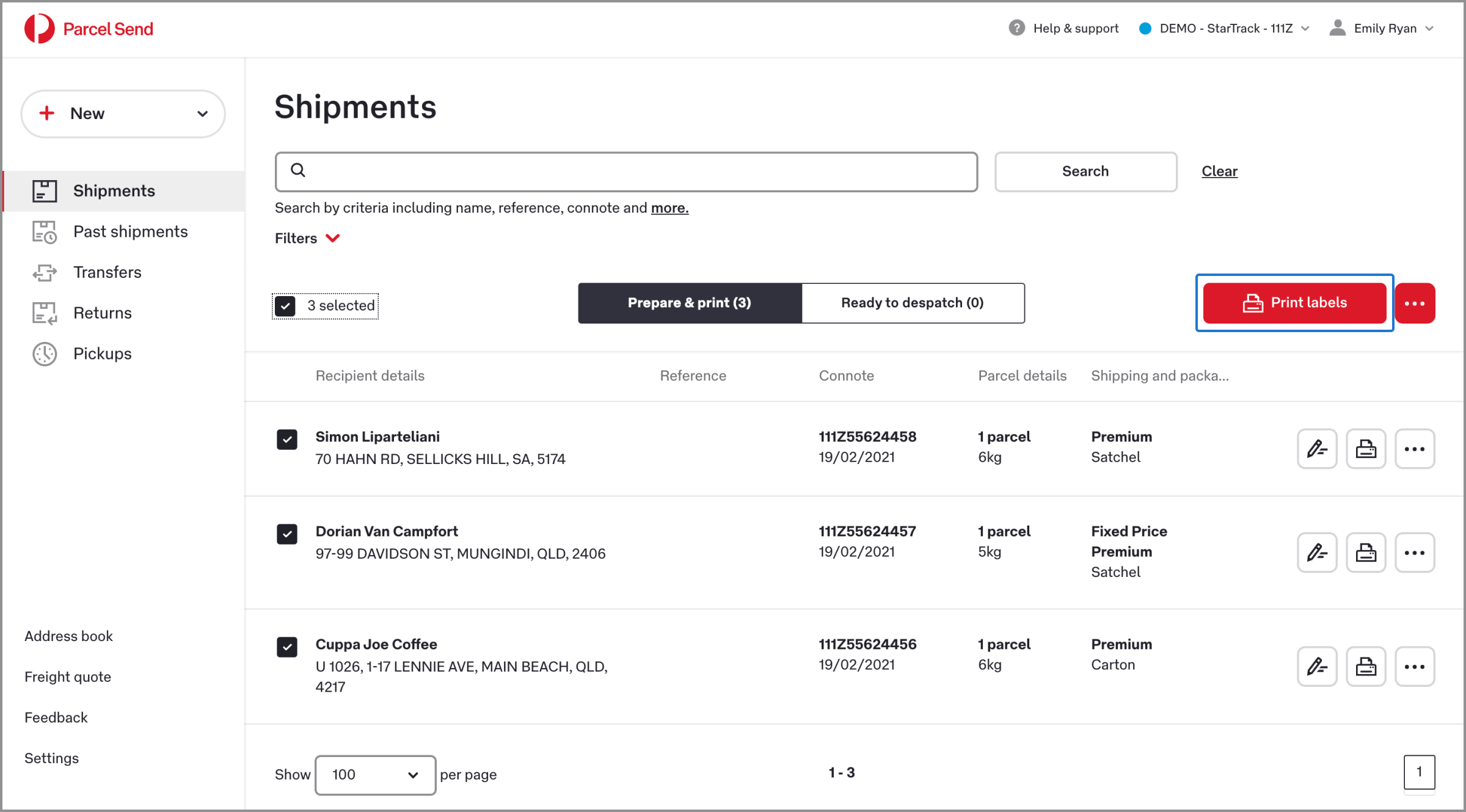 screenshot-send-a-shipment-within-australia-step-2-startrack