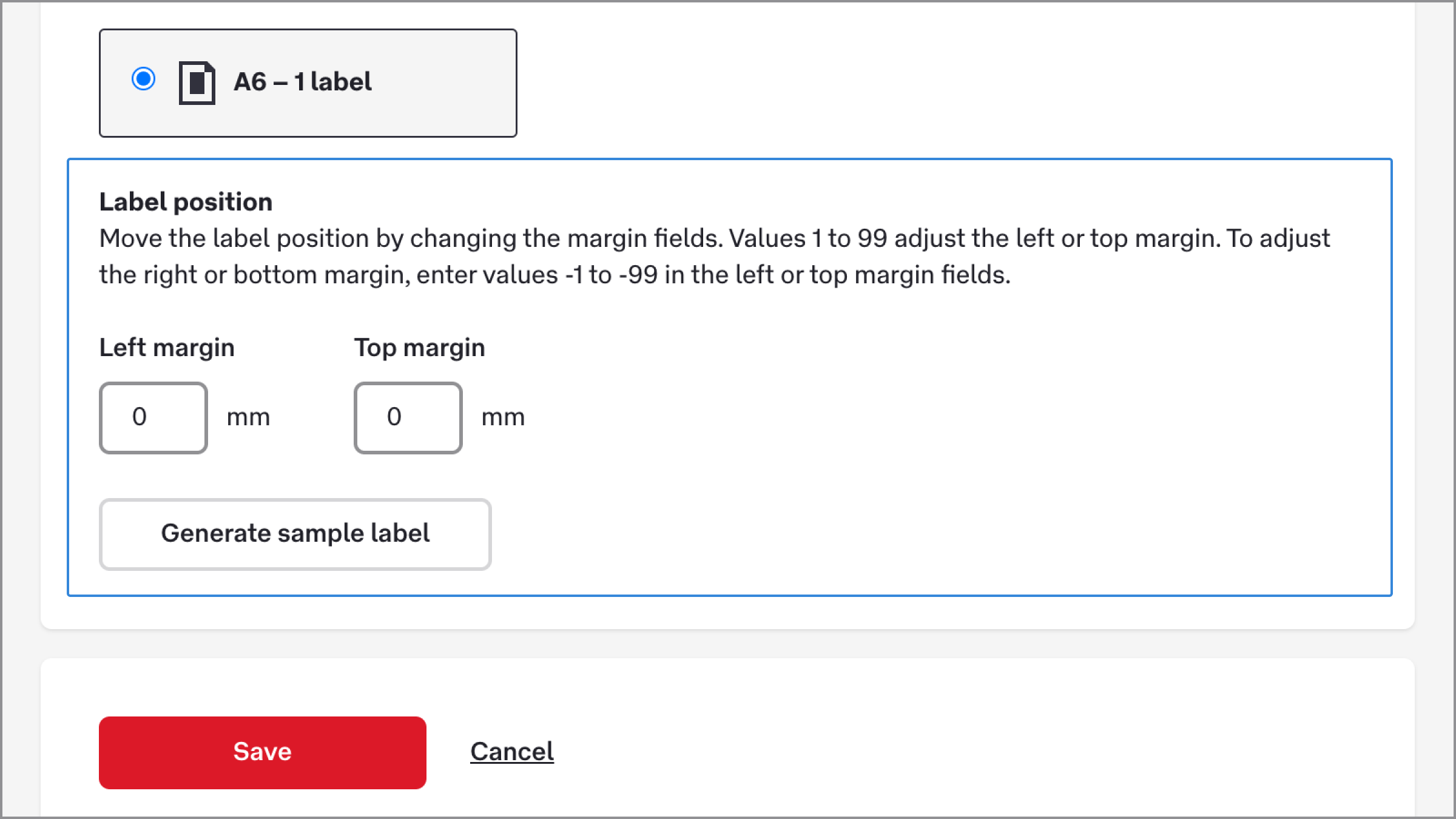 screenshot label preferences label position od