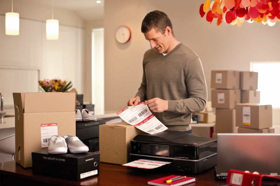 Sending parcels online: Import bulk orders using a CSV file