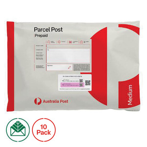 Parcel Post Prepaid Satchel Medium &ndash; 10 Pack product photo
