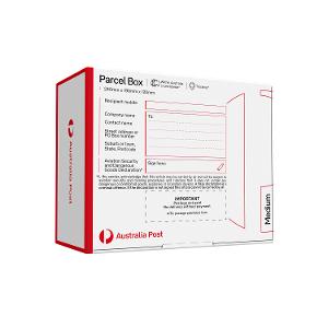 Parcel Box Medium (240 x 190 x 120mm) &ndash; 20 Pack product photo