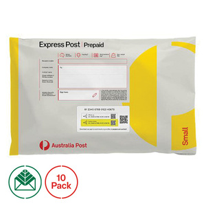 Express Post Prepaid Satchel Small &ndash; 10 Pack product photo
